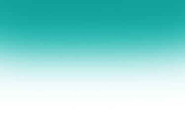 Turquoise to white gradient background with smooth transition and soft blur, ideal for modern digital designs, layouts, presentation templates, and minimalist abstract artwork.