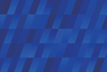 背景素材 紺色 青色 四角形パターン ドット ストライプ  菱形 斜め ブロック バックグラウンド