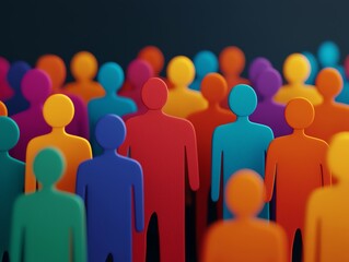 Festival-goers forming a human wave, synchronized movement, pure crowd unity