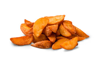 Fried Potato Snack Isolated on white background