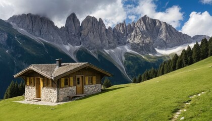 Secluded Mountain Cabin: A Peaceful Alpine Retreat