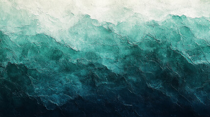 Soft Emerald Peaceful Gradien Green And Gradient Blue