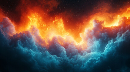 Fototapeta premium Abstract Electrifying Sharp Background With Gradient