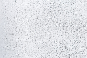 Abstract Water drops on white background, water drops pattern background
