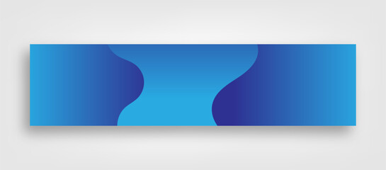 blue abstract background linkedin banner template