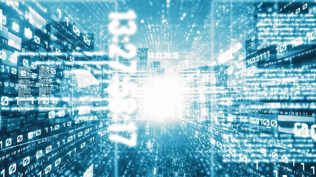 Software development, application programming code and tacit computer coding . Concept of smart digital transformation and technology disruption that changes global trends in new information era .