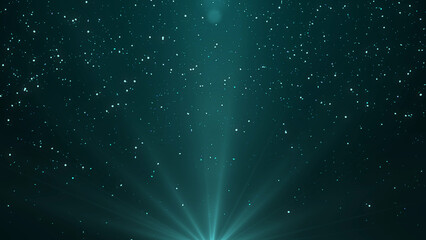 An Abstract Glitter background.Falling downward abstract particle for Award, Luxury,Water, celebration, and New Year.Dust light shines particles moving bokeh.Colored Particles Background