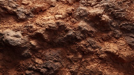 Fototapeta premium Clay Soil Texture : Suitable for Be Used as Background and Content in Any Project (Print, Graphic Design, Blog Posts, Social Media Posts or Website Related to Environment Theme)