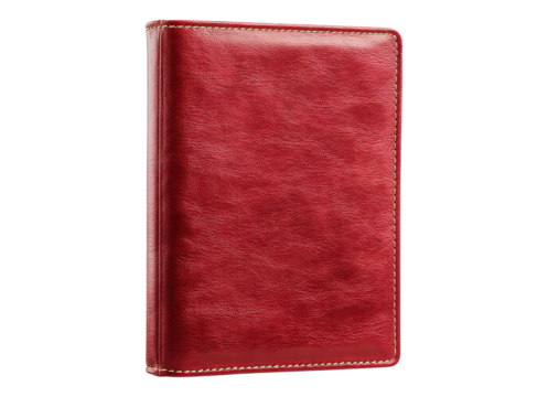 a red leather passport
