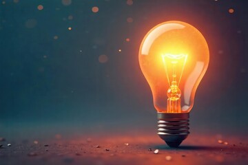 A quirky image of a lightbulb as a whimsical, feminine figure, radiating a soft, warm glow Perfect for concepts related to ideas, inspiration, and bright thinking , idea, fantasy, vision