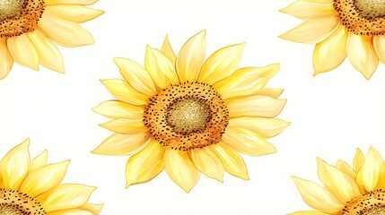 Sunflowers pattern