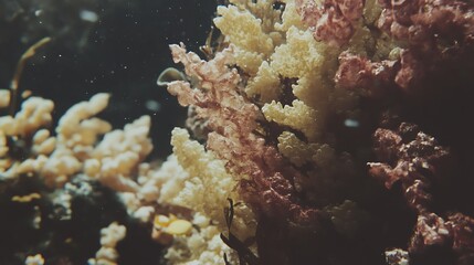 Underwater Coral Reef Scene.