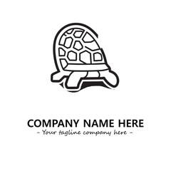 Turtle logo design vector illustration