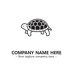 Turtle logo design vector illustration