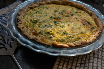 Just the Quiche Itself, Up Close Now