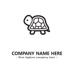 Turtle logo design vector illustration