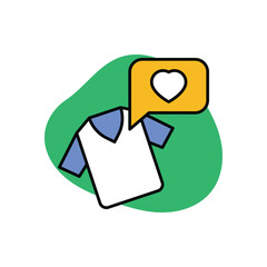 Favorite Icon vector stock illustration