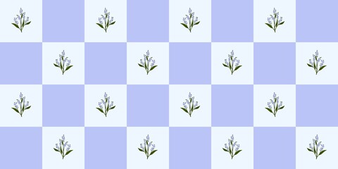 Seamless watercolour and unique floral pattern background for covers, notes, Soft backgrounds colour. Watercolour art work. Flower stalk. Colourful flower.