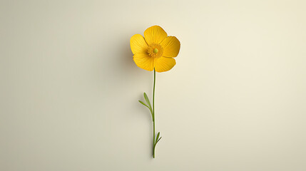 Fototapeta premium Golden Yellow Buttercup