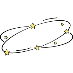 Comic Dizzy Stars Element