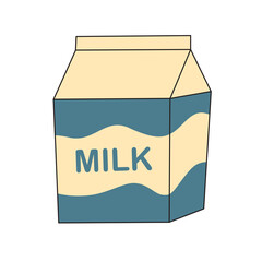 Vector illustration of milk for logo ,food poster,marketing,education,poster,learning,school,restaurant design and more