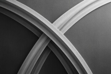 aerial view of roads and streets forming complex network with few cars traveling minimalistic scene