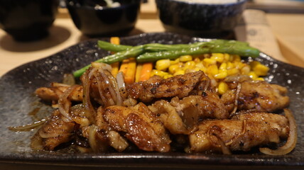 Sweet and Spicy Savory Grilled Chicken typical