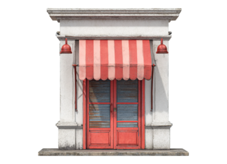 closed shop front