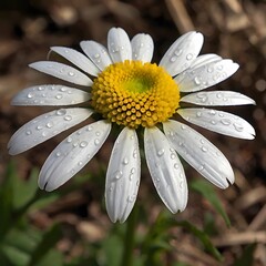 White daisy flower