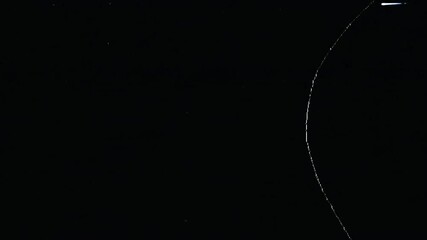 Distorted Analog Static VHS Tracking Menu Screen Seamless 4K Video Overlay Background Effect Loop