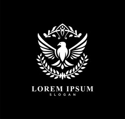 Fototapeta premium Law Firm logo design with greek pillar icon vector template for business company