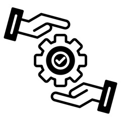 Development Icon Black