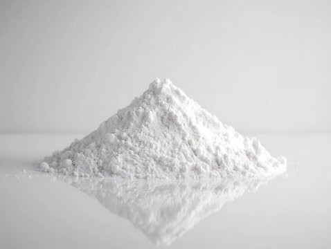 White powder pile on surface