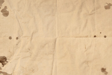 Old blank paper texture. Grunge background with space for text or image