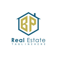 Modern Real Estate Logo – House, Apartment, Building, Architecture, Construction, Property Investment, Corporate Branding Design
