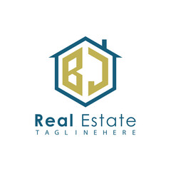 Modern Real Estate Logo – House, Apartment, Building, Architecture, Construction, Property Investment, Corporate Branding Design
