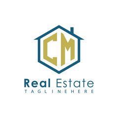 Modern Real Estate Logo – House, Apartment, Building, Architecture, Construction, Property Investment, Corporate Branding Design
