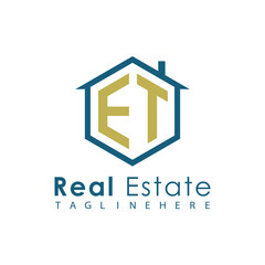 Modern Real Estate Logo – House, Apartment, Building, Architecture, Construction, Property Investment, Corporate Branding Design
