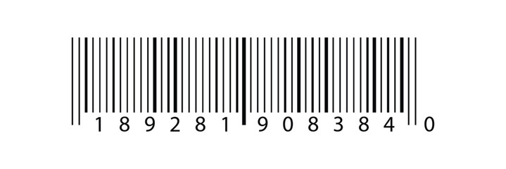 Simple barcode icon set. Barcode product distribution icon for apps and website UI designs. Dummy Barcode icon. barcode icon for selling, shopping.