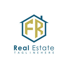 Modern Real Estate Logo – House, Apartment, Building, Architecture, Construction, Property Investment, Corporate Branding Design
