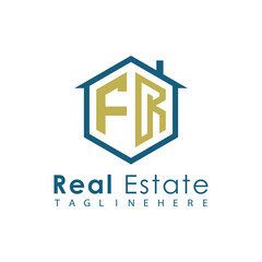 Modern Real Estate Logo – House, Apartment, Building, Architecture, Construction, Property Investment, Corporate Branding Design
