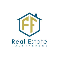 Modern Real Estate Logo – House, Apartment, Building, Architecture, Construction, Property Investment, Corporate Branding Design

