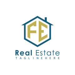 Modern Real Estate Logo – House, Apartment, Building, Architecture, Construction, Property Investment, Corporate Branding Design
