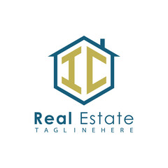 Modern Real Estate Logo – House, Apartment, Building, Architecture, Construction, Property Investment, Corporate Branding Design
