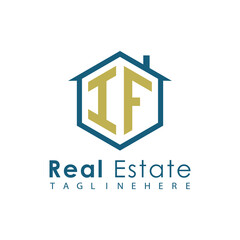 Modern Real Estate Logo – House, Apartment, Building, Architecture, Construction, Property Investment, Corporate Branding Design
