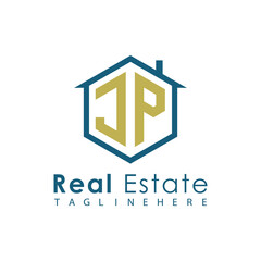 Modern Real Estate Logo – House, Apartment, Building, Architecture, Construction, Property Investment, Corporate Branding Design
