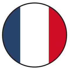 france flag button