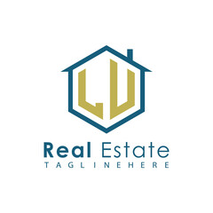 Modern Real Estate Logo – House, Apartment, Building, Architecture, Construction, Property Investment, Corporate Branding Design
