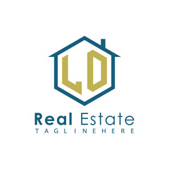 Modern Real Estate Logo – House, Apartment, Building, Architecture, Construction, Property Investment, Corporate Branding Design

