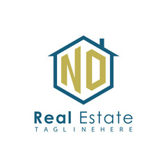 Modern Real Estate Logo – House, Apartment, Building, Architecture, Construction, Property Investment, Corporate Branding Design
